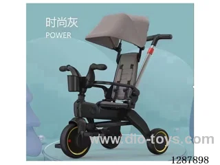 Kick Scooter - Red & Green/Gray/Black
