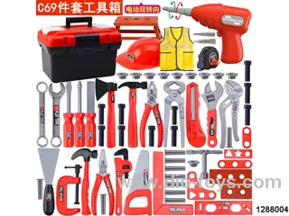 69pcs tool toys in box