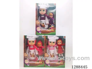 10 inch doll with IC + 6 inch doll set 3 mixed