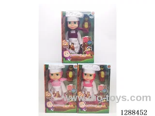 10 inch doll with IC set 3 mixed