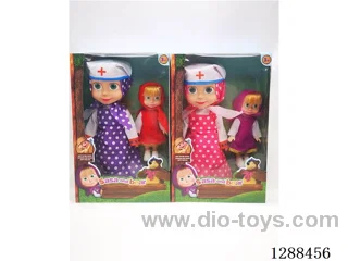 10 inch doll with IC + 6 inch doll set 2 colors