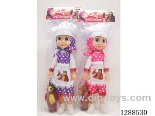 14 inch doll with IC set 2 mixed