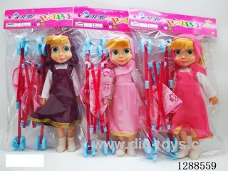 14 inch doll with IC set 3 mixed