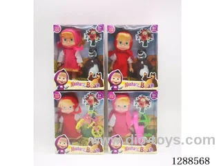 6 inch doll set 4 mixed