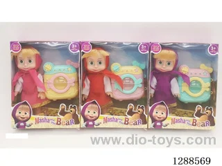 6 inch doll set 3 colors