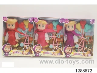 6 inch doll set 3 colors