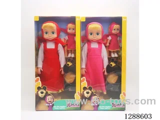 18 inch doll with IC + 6 inch doll set 2 mixed