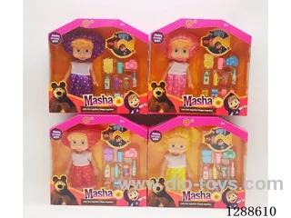 6 inch doll set 4 mixed