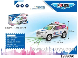 B/O police car