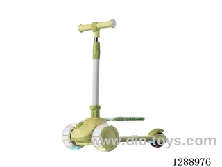 Kids' Scooter, One-Button Folding, Hummer Wheels, with Music and Lights