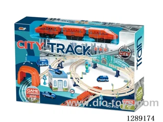 (GCC) Police Harmony Express Action Train (Includes 3.7V Rechargeable Battery + USB Charging Cable)