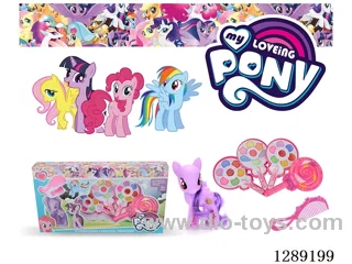 Children’s Makeup Set: 4-Tier Lollipop + Pony