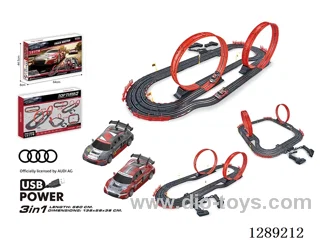 1:43 Officially Licensed Audi Slot Car (USB Model)