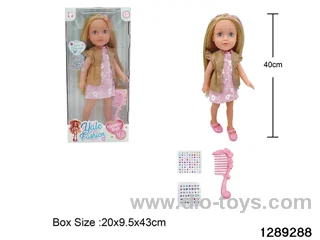 16inch doll in window box