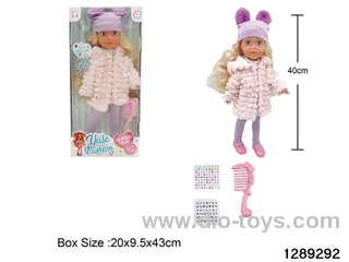 16inch doll in window box