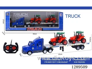 RC 4ch Long Container Truck (Includes 2 Large Tractor Trucks)