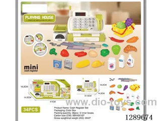 Cash Register - Lights and Sound Effects - not included battery