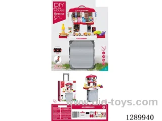 Large Trolley Barbecue Set