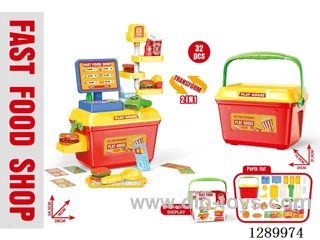 Hamburger Set, Carry Case (32 pcs)