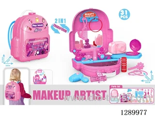 Dressing Table-Themed Backpack/School Bag Set, 31PCS