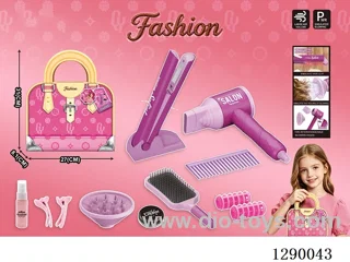 Hair Salon Hair Dryer, Straightener, and Accessories Set (13PCS) - not included battery