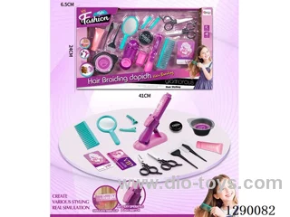 Hair & Beauty Hair Dryer & Straightener Home Use Set (16PCS) - Included Battery