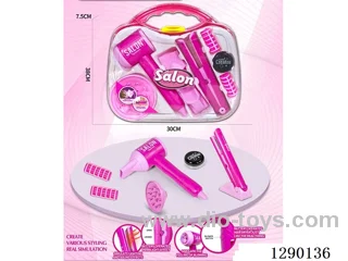 Hair Dryer and Straightener Carry Case Set (9PCS)
