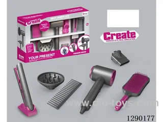 Hair Dryer and Straightener Set (7PCS)