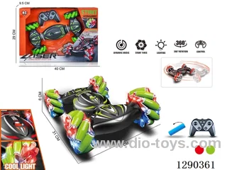 2.4G 7ch RC stunt car included battery