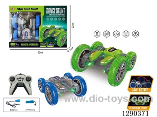 rc stunt car included battery