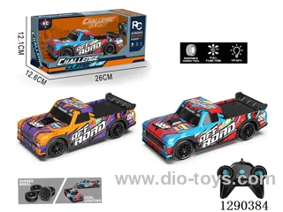 1:20 4ch rc car with light not included battery
