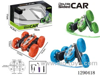 2.4G rc stunt car with light included battery