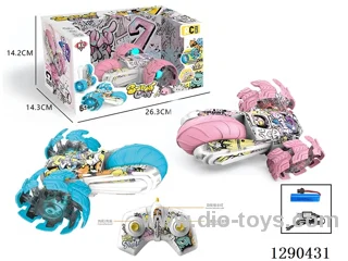 2.4G RC stunt car with light included battery