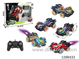RC Stunt Car with Handheld Remote Control 3 colors included battery