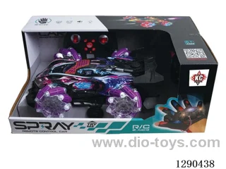 RC Stunt Car with Dual Controls (Handle and Gloves) 3 colors included battery