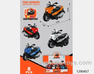 8pcs friction car