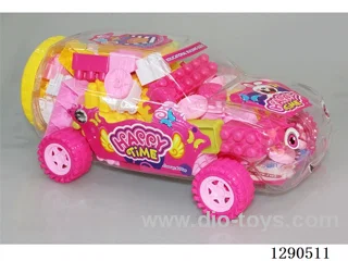 (GCC) Girls’ Series - Large Off-Road Vehicle, Assorted Colors, Net Weight 350 g (Approx. 65 pcs)