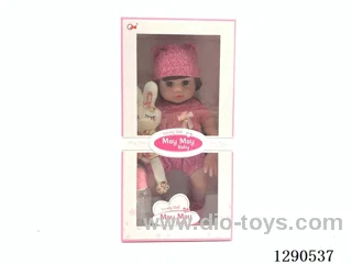 46 cm Reborn Doll - Highly Realistic Baby Doll, Full-Body Soft Rubber, Includes Bottle, Diapers, Birth Certificate, Bunny, and Shake-Activated IC