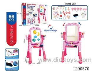 Vertical writing board/Dressing Table 2 in 1