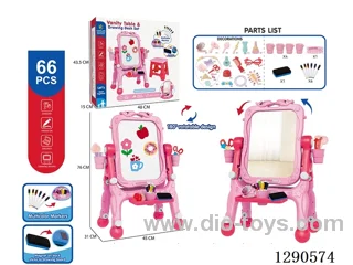 Vertical writing board/Dressing Table 2 in 1
