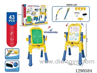 Vertical writing board 2 in 1