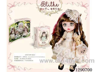 Blind Box BJD Doll Series (with Acrylic Doll Stand)