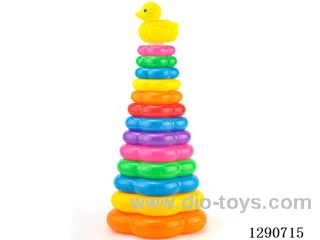 13-Layer Flower-Shaped Ring-Toss Duck