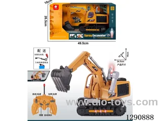 RC Excavator with light/spray( Included Battery)