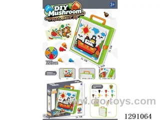 DIY Mushroom Pegs, 720PCS Set