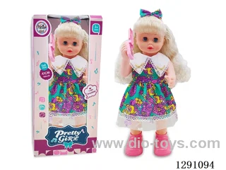 16-inch B/O Doll - Makes Phone Calls / Sings / Walks (41CM)