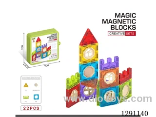 Magnetic Building Blocks, 22PCS