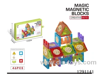 Magnetic Building Blocks, 46PCS