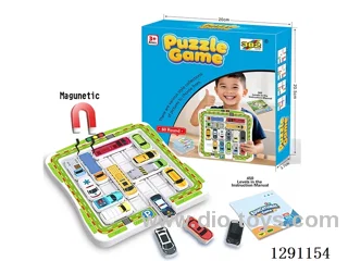 DIY Magnetic Board Game: Parking Challenge - Parking Lot - Instruction Manual