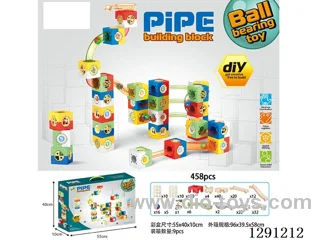 Square Pipe Building Blocks 458PCS